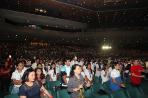 More than 4,000 Pantawid Pamilya beneficiaries filled the PICC in celebration of their accomplishment as high graduates