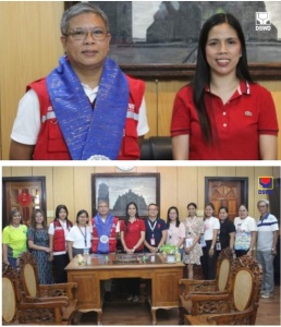 Department of Social Welfare and Development (DSWD) Undersecretary for Inclusive-Sustainable Peace and Special Concerns (ISPSC) Alan Tanjusay and Paoay Municipal Mayor Shiella Galano meet on Friday (May 31) to discuss the implementation of the agency’s Sustainable Livelihood Program (SLP) for salt farmers in conflict-vulnerable and -affected areas in the Ilocos Norte municipality.