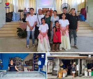 The Magcosta family is former Pantawid Pamilyang Pilipino Program (4Ps) household-beneficiary. Now the owner of a meat shop, mini grocery and food hub, 40-year-old Milca Magcosta attributes her family’s success to the 4Ps, the DSWD’s anti-poverty program, which also paved the way for her family’s own business through agency’s the Sustainable Livelihood Program (SLP).